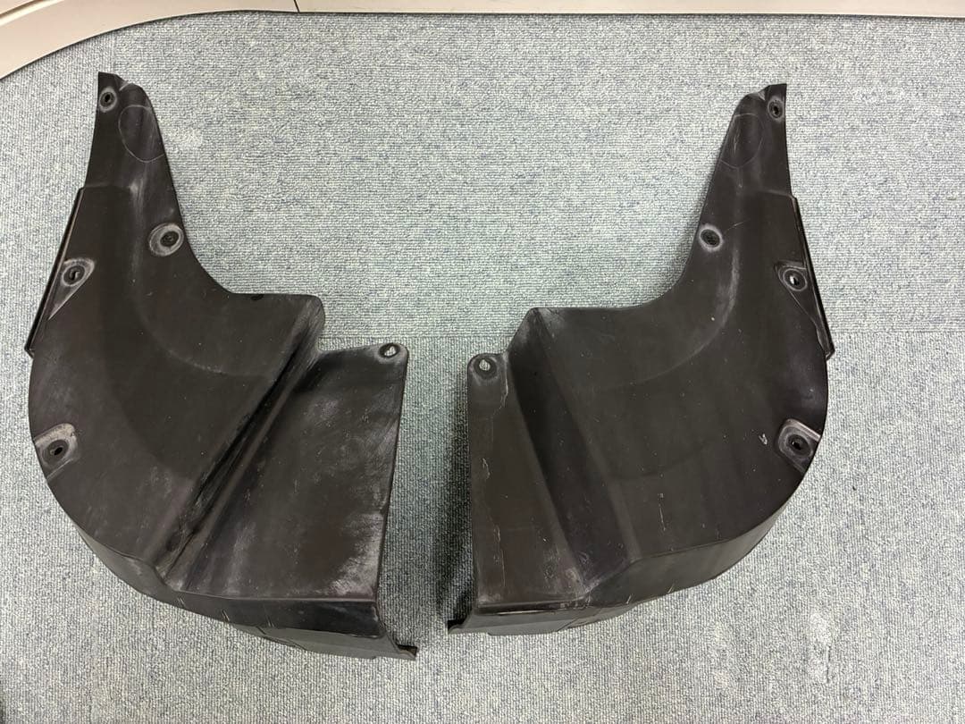 150プラド　純正ショート前後加工マッドガード