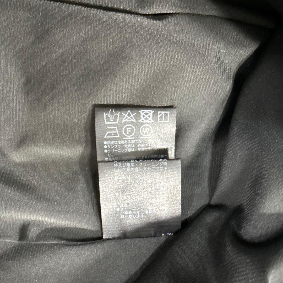 未使用級✨フォクシー リネンフェイスワンピースドレス ティアード ネイビー 38