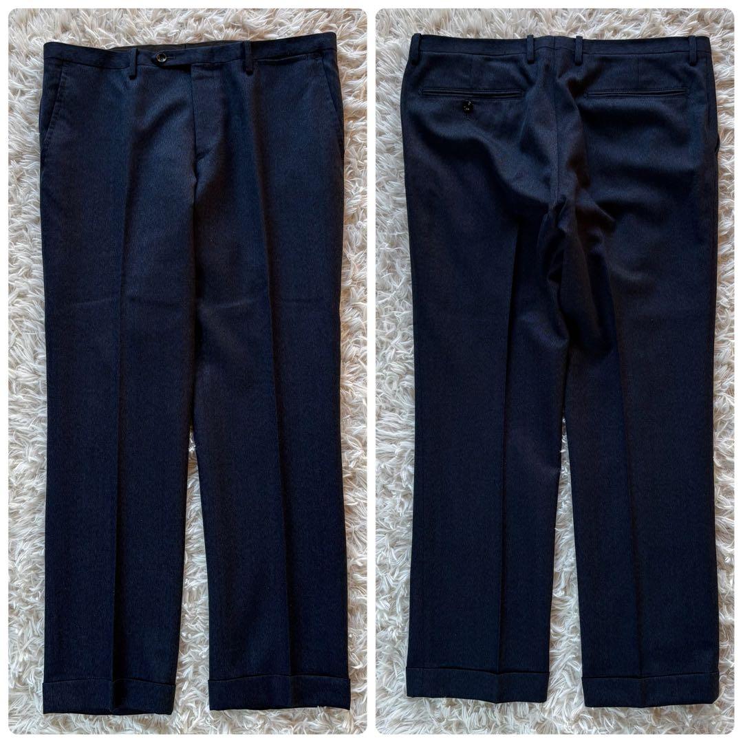 美品 SUIT SELLECT スリーピース ビジネススーツ ネイビー A6