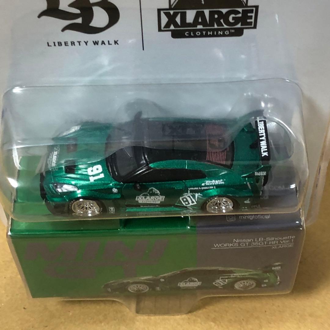 MINI GT　リバティウォーク　NISSAN 35GT-RR　XLARGE限定