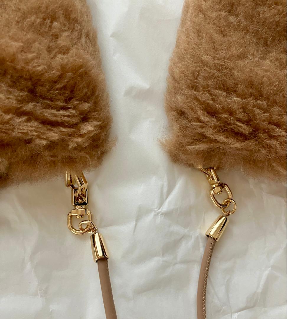 MAX MARA マックスマーラ テディベア　ミトン　手袋　M/L