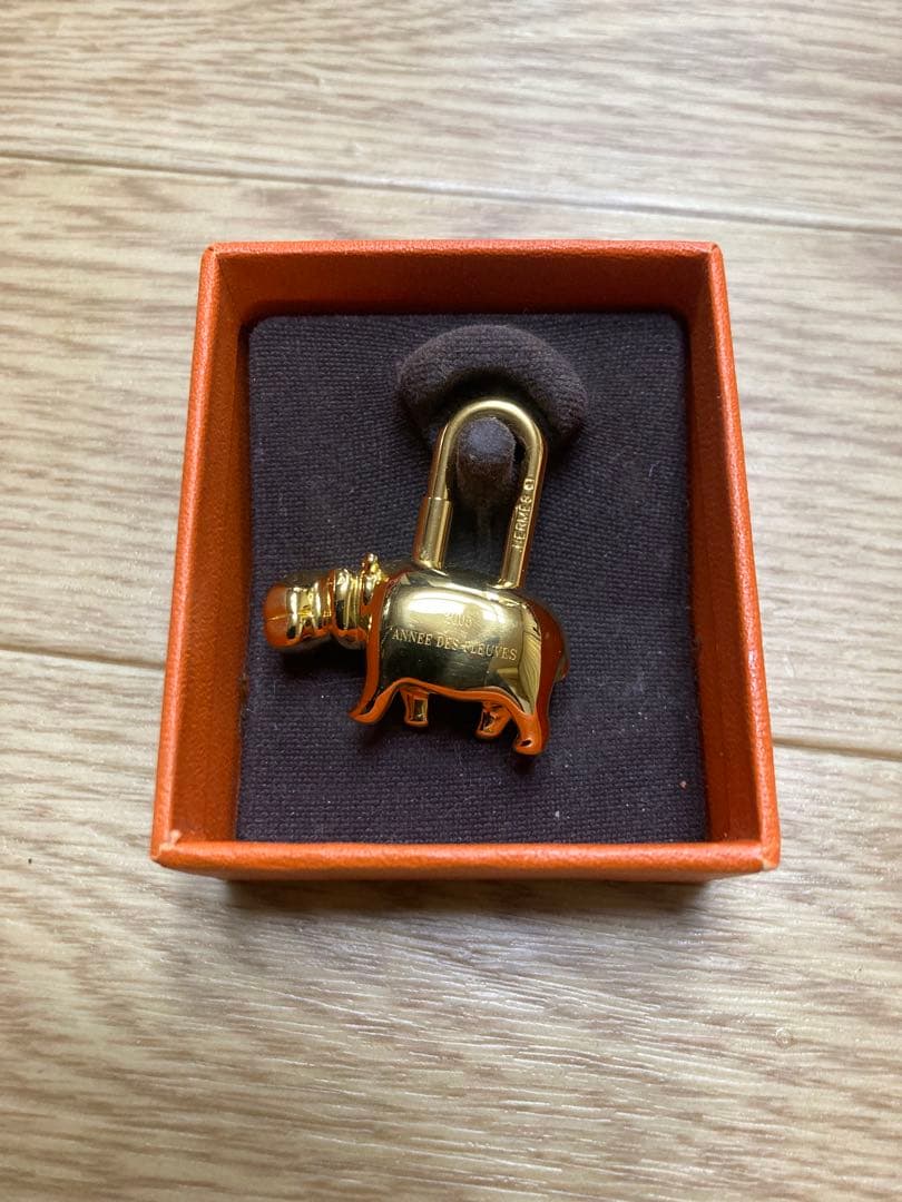 未使用　エルメス　レアなカバ　カデナ