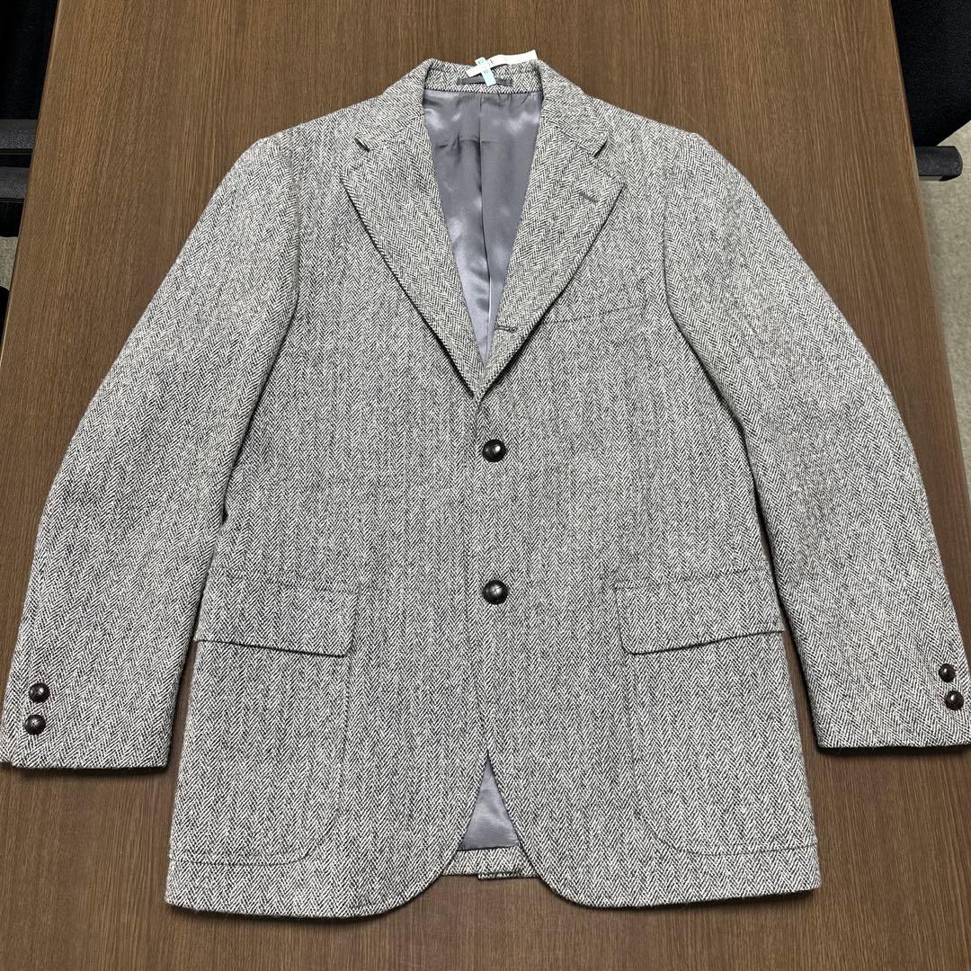 J.PRESS　テーラードジャケット　T175　A6　ヘリンボーン　Lovat
