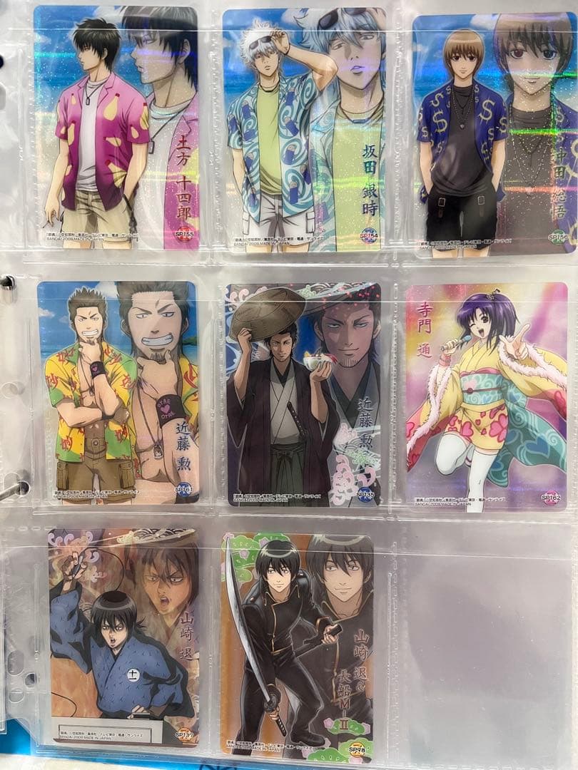 銀魂 ウエハース クリアカード 88枚セット