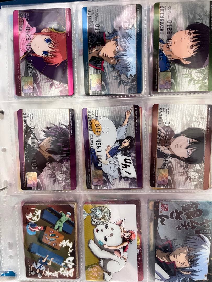 銀魂 ウエハース クリアカード 88枚セット