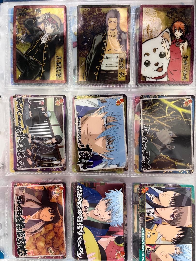 銀魂 ウエハース クリアカード 88枚セット