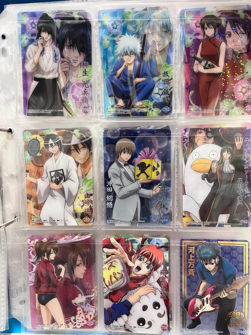 銀魂 ウエハース クリアカード 88枚セット