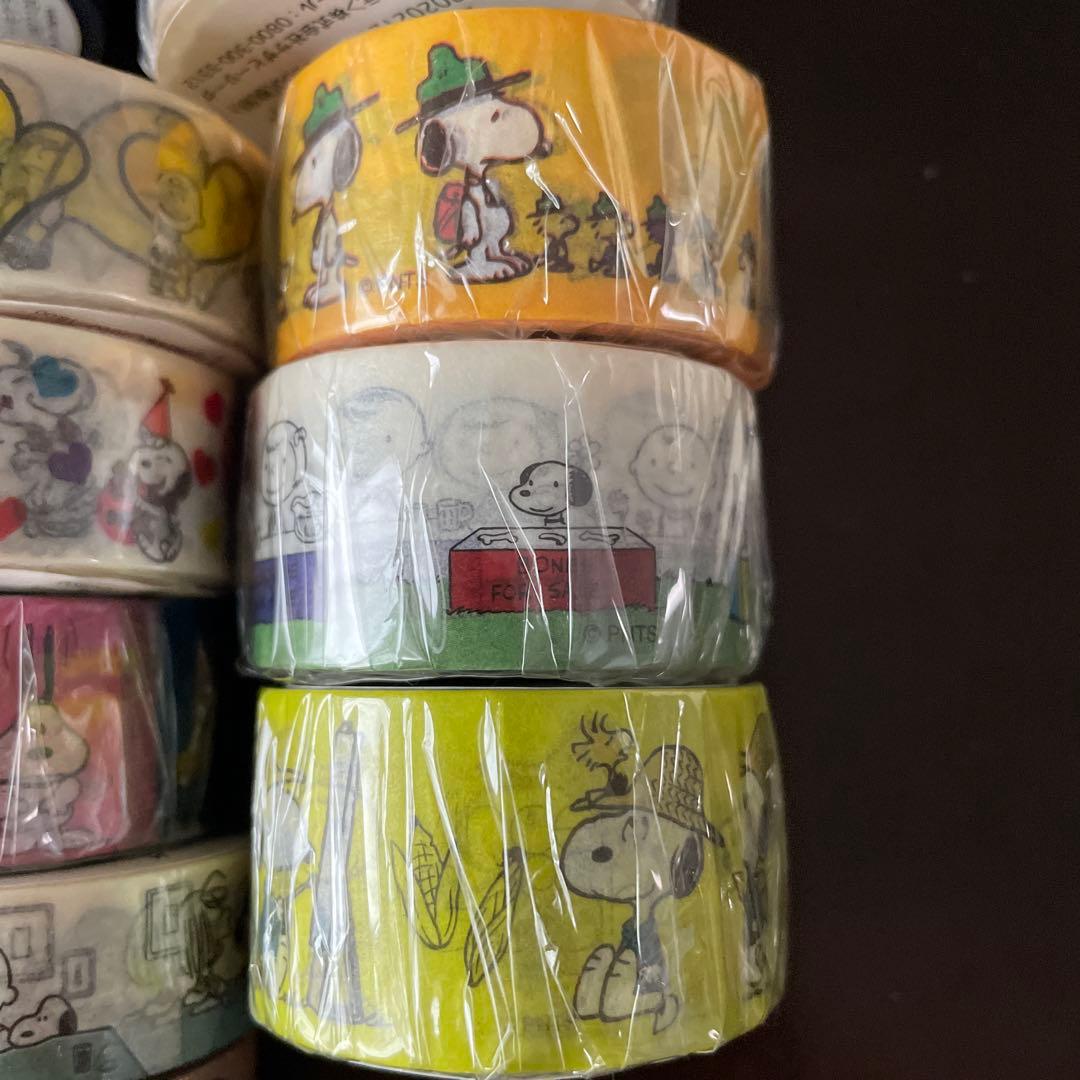 スヌーピー マスキングテープ　28点 おまけ付