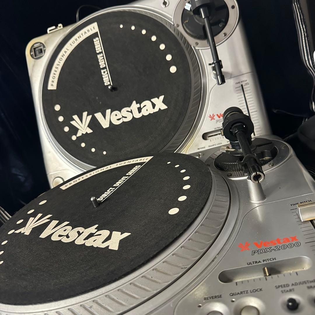 値下げ済みVestax PDX 2000二台セット送料込み