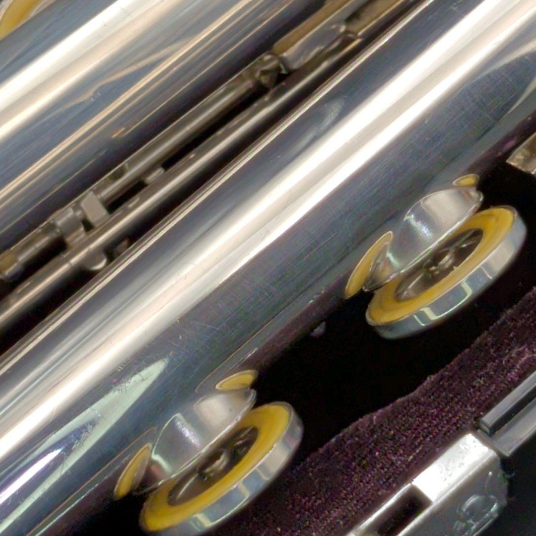 フルート　調整済　美品　ヤマハYFL211SⅡ（Eメカ.銀メッキ仕様）