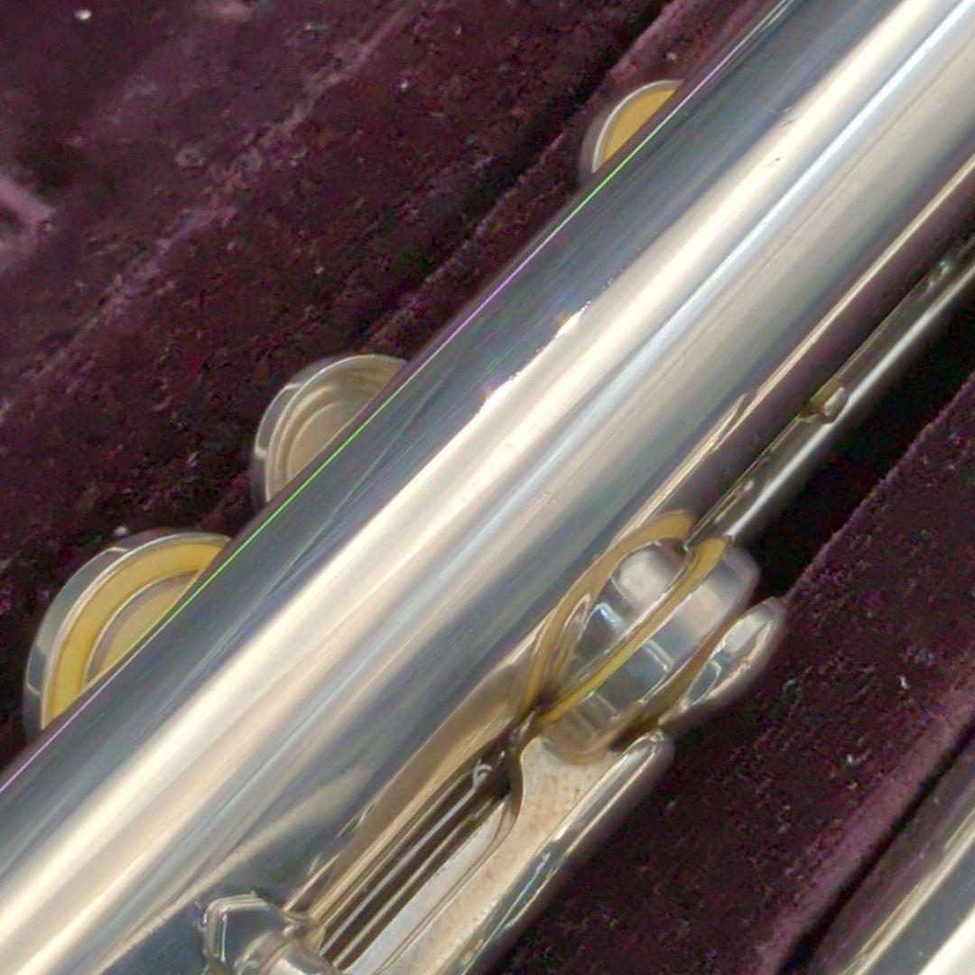 フルート　調整済　美品　ヤマハYFL211SⅡ（Eメカ.銀メッキ仕様）