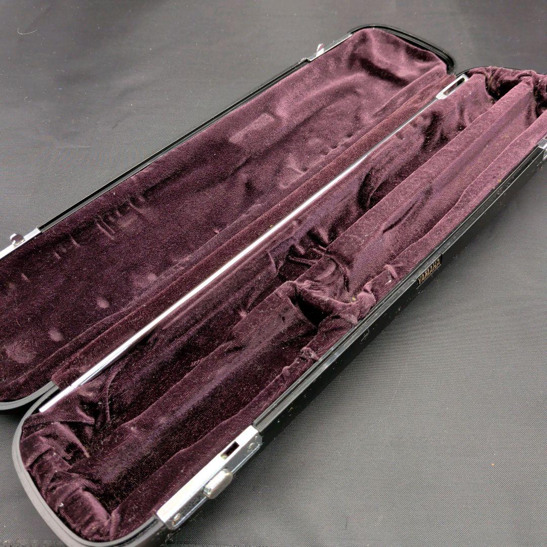 フルート　調整済　美品　ヤマハYFL211SⅡ（Eメカ.銀メッキ仕様）