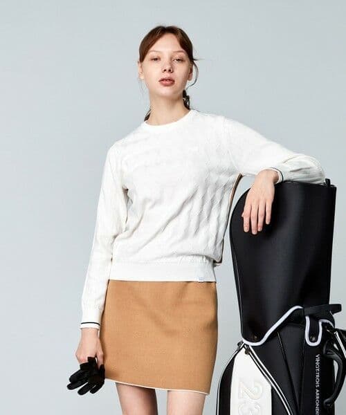 ゴルフウェア　ニットアップ 23区