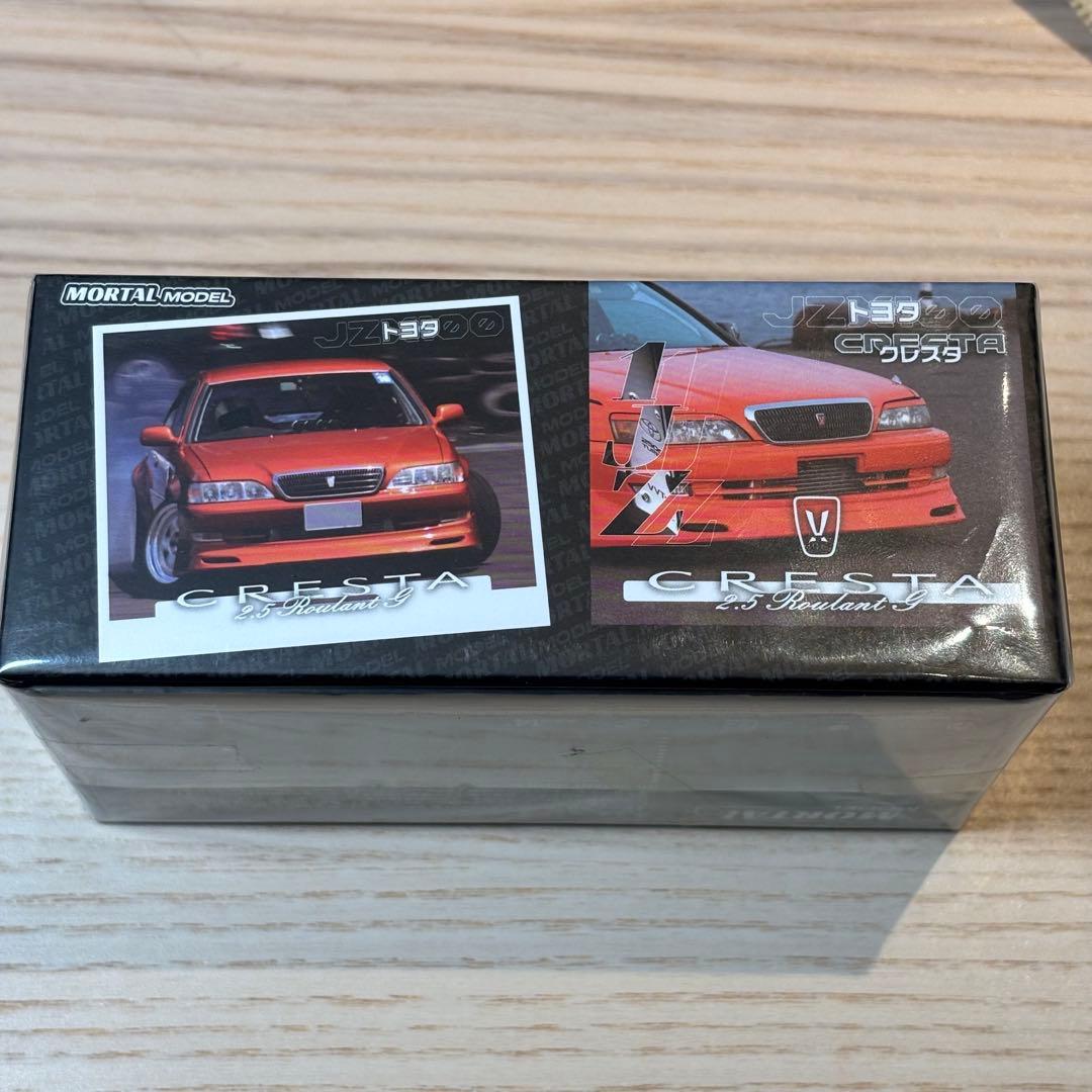 【展示会限定999台】Mortal 1/64 Toyota Crestaオレンジ