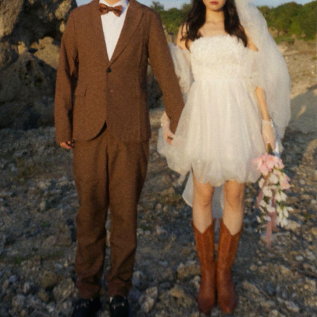 前撮り　ウェディングフォト　ドレス　一式フルセット