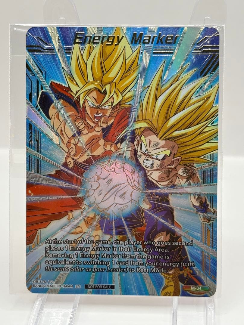 英語版 エナジーマーカー プロモ ドラゴンボール フュージョンワールド 新品