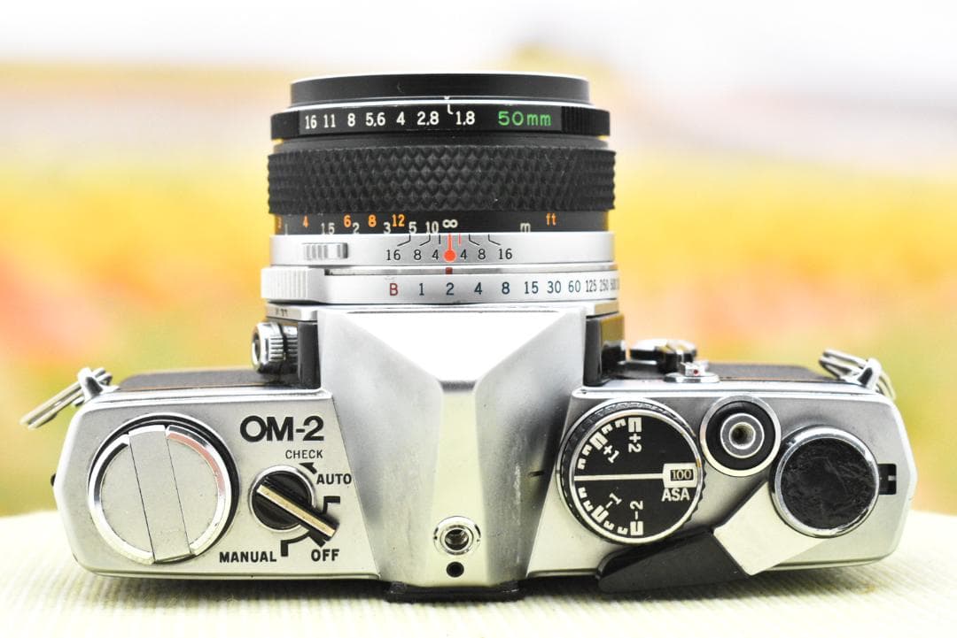 【整備済み】OLYMPUS OM-2 50mm F1.8 フィルム一眼レフカメラ