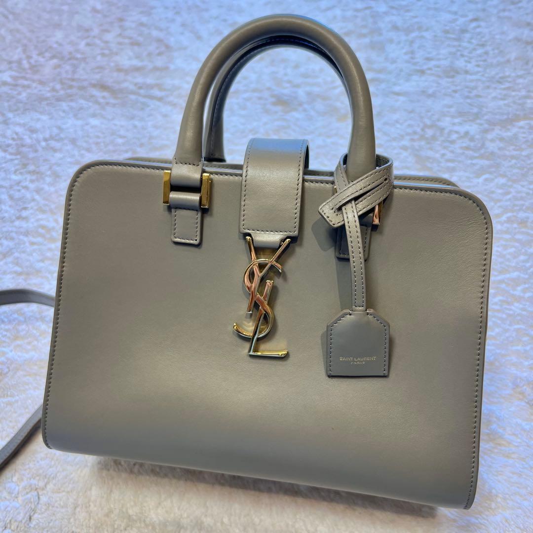 【美品】サンローラン SAINT LAURENT ベイビーカバス バッグ