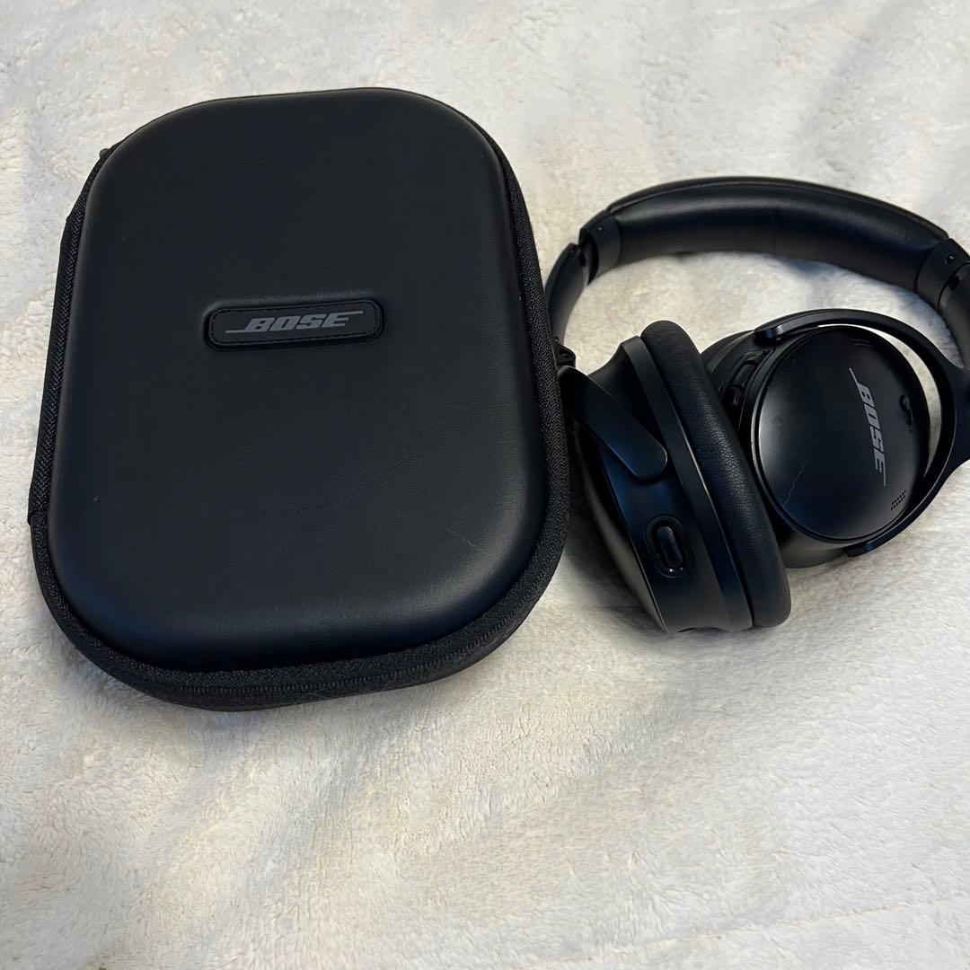 Bose QC45 ワイヤレスヘッドホン 収納ケース付き