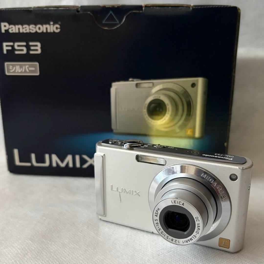 Panasonic LUMIX DMC-FS3 付属品SDカード2枚　動作確認済