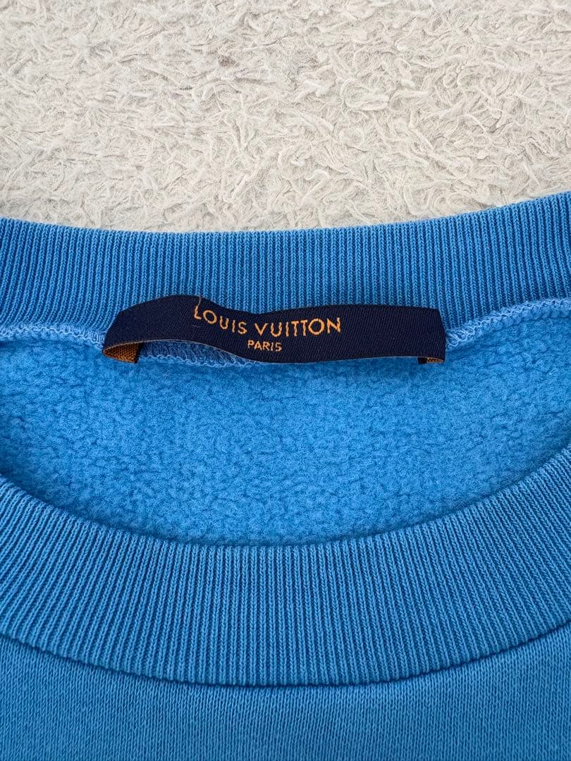 Louis Vuitton スウェット ブルー Sサイズ