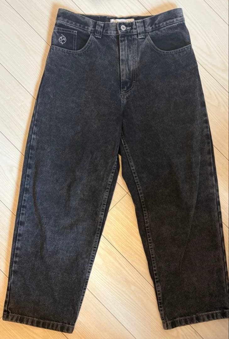 BIG BOY ダークグレー ワイドパンツ