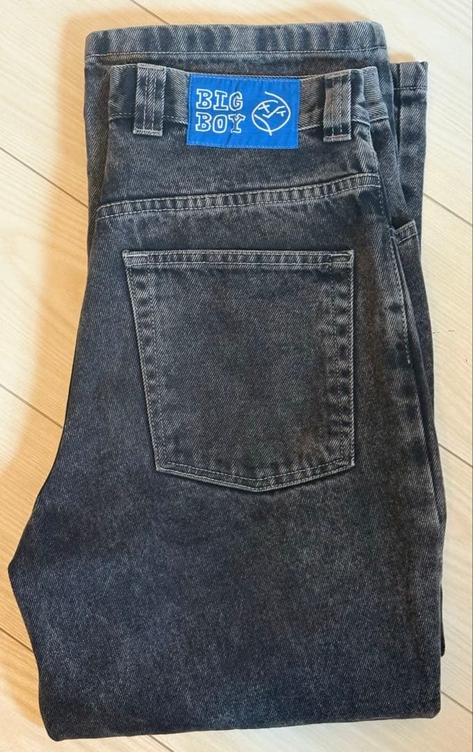 BIG BOY ダークグレー ワイドパンツ