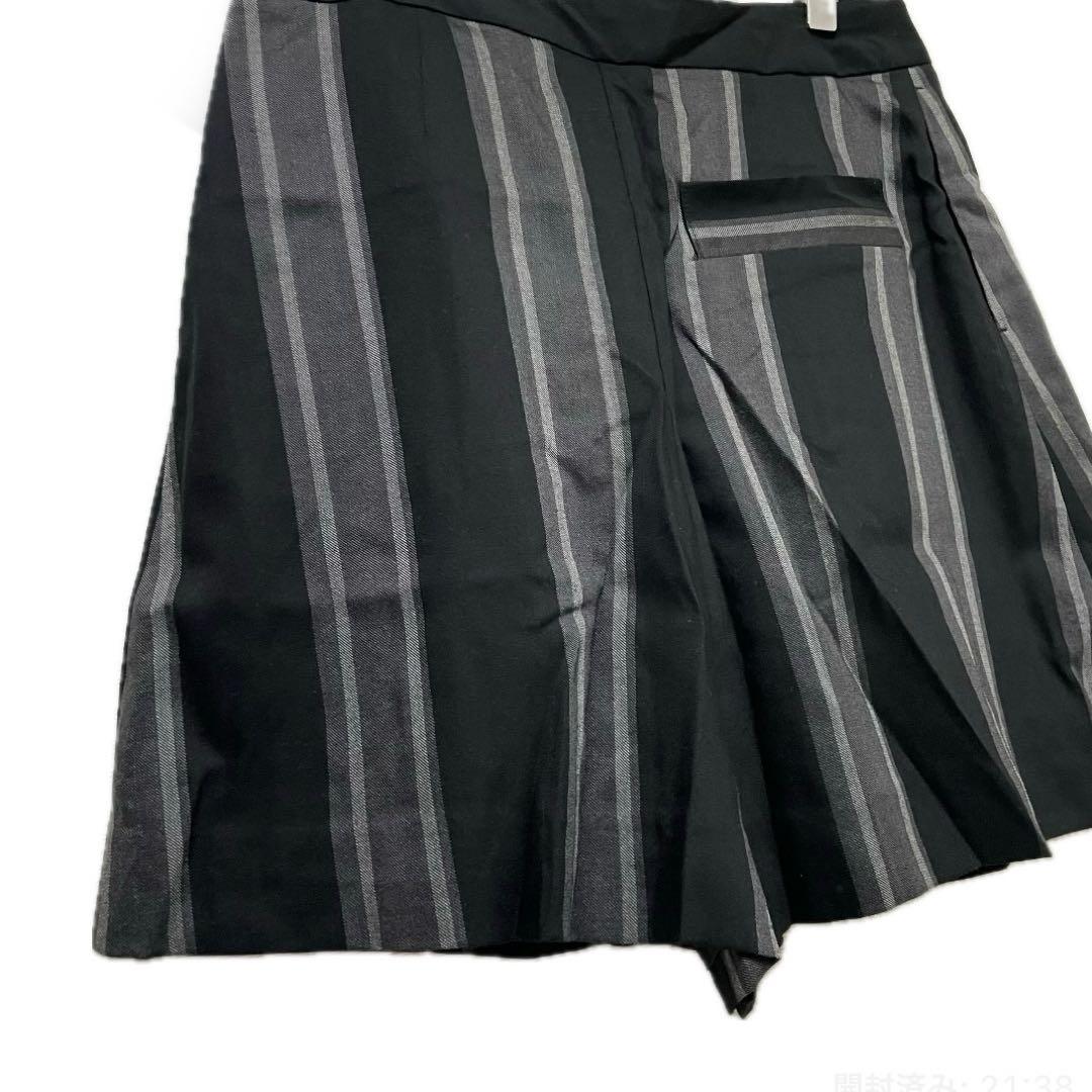 VIVIENNE WESTWOOD ストライプ 総柄 ウール キュロット パンツ