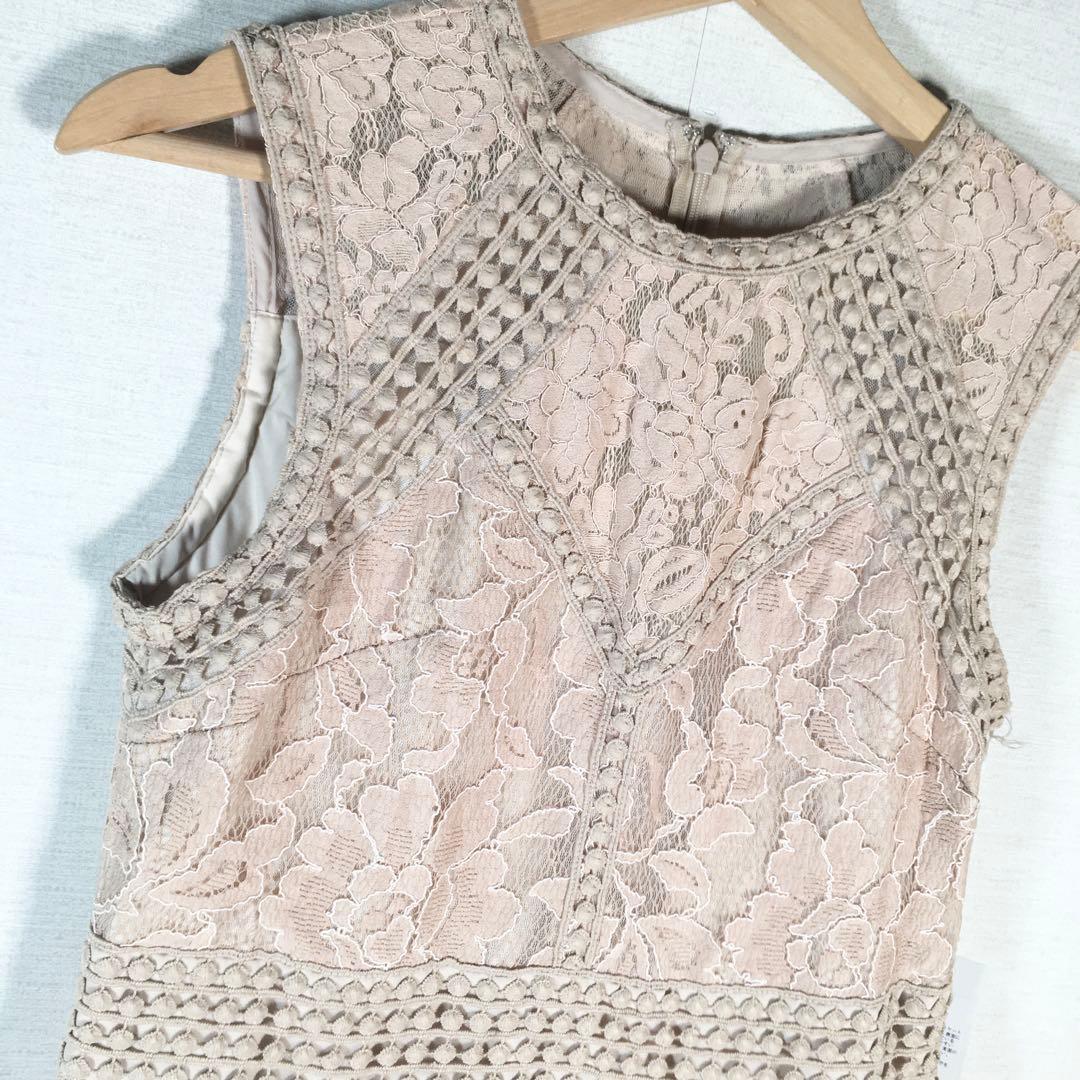 ☆未使用品☆グレースコンチネンタル ノースリーブワンピース レース 38