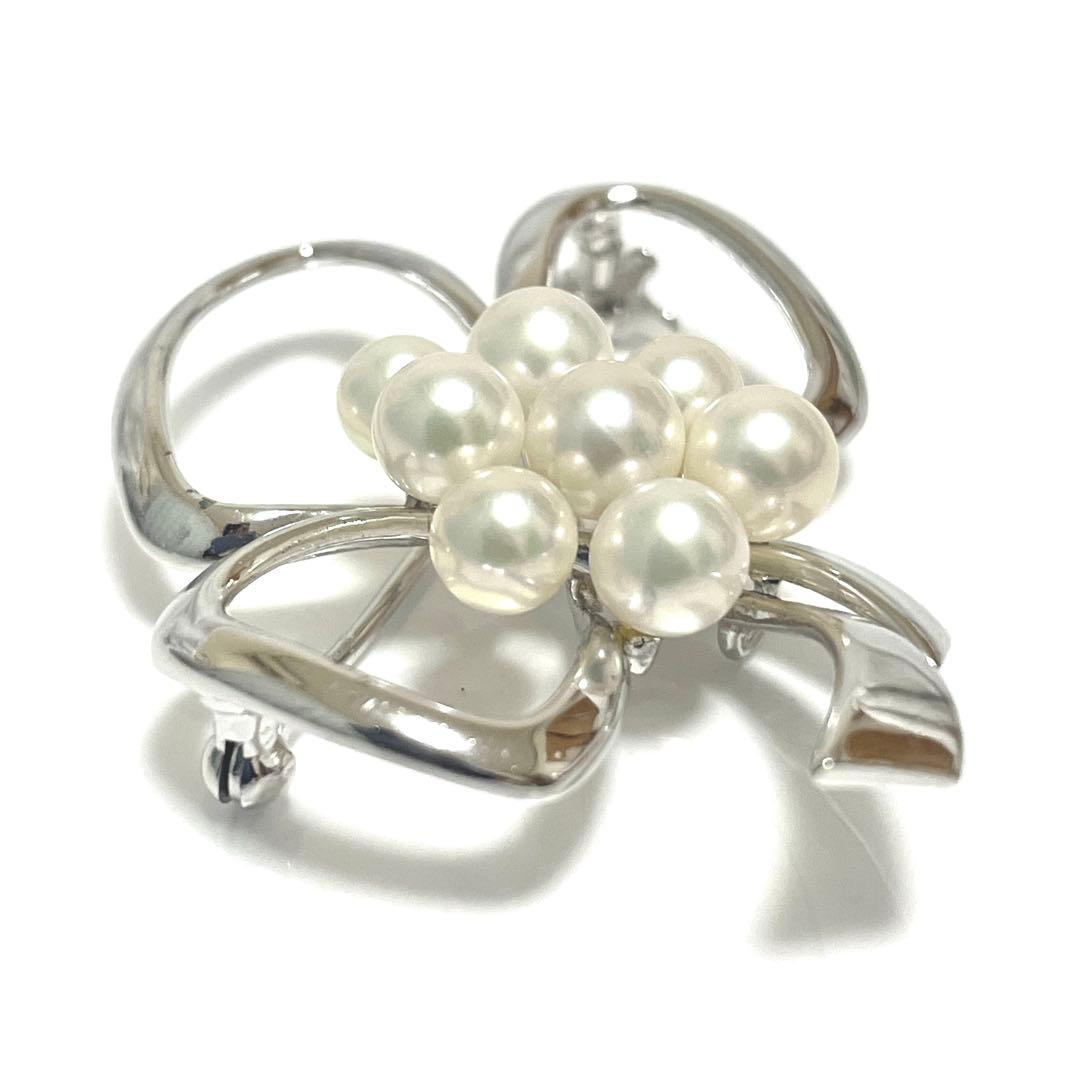 美品✨皇室御用達 MIKIMOTO ミキモト アコヤ真珠 パール ブローチ