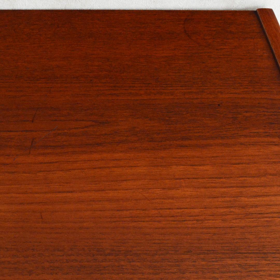 デンマーク 北欧ヴィンテージ チーク 6段 チェスト 鍵付 北欧家具 Lサイズ