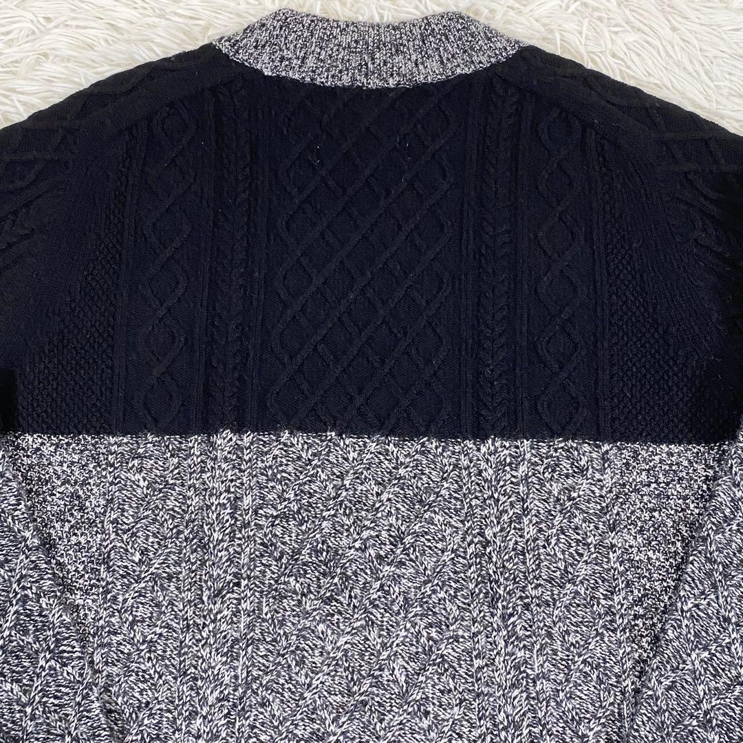 k*n様 junhashimoto ケーブルニットセーター　カシミヤ100% バ