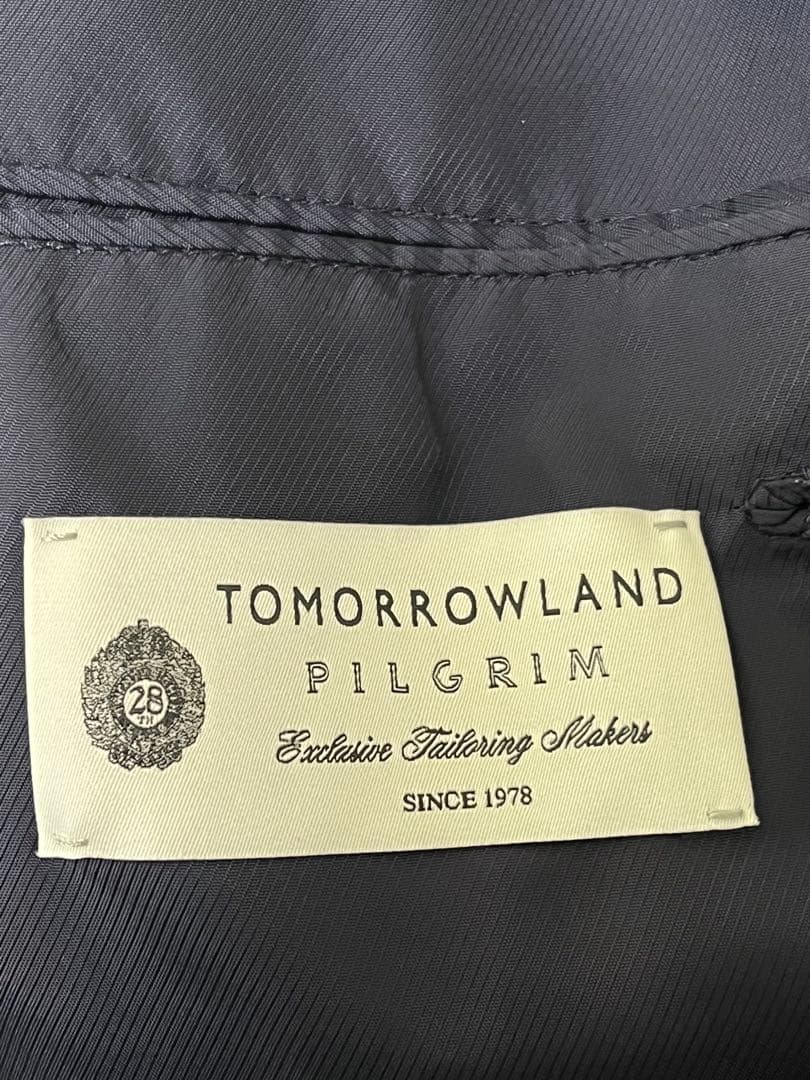 トゥモローランド　メンズスーツ　サイズ48 ネイビー