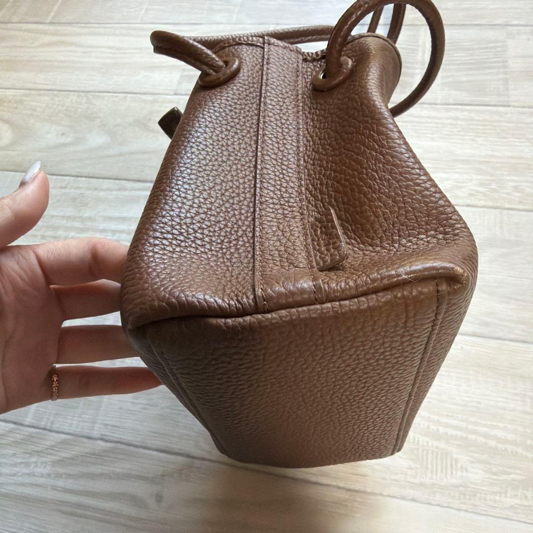 VASIC ブラウンレザー スモールスモール　保存袋付き