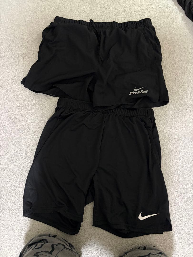 Nike ショートパンツ・Tシャツ・長袖シャツセット