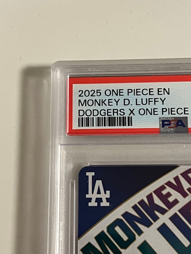 【PSA10】ドジャース　ルフィ　ワンピースカード