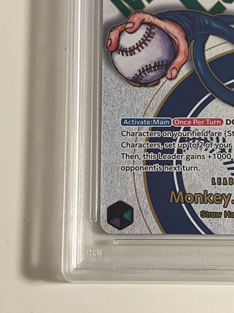 【PSA10】ドジャース　ルフィ　ワンピースカード