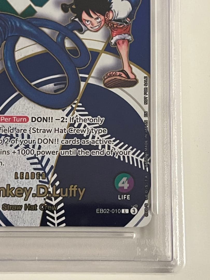 【PSA10】ドジャース　ルフィ　ワンピースカード