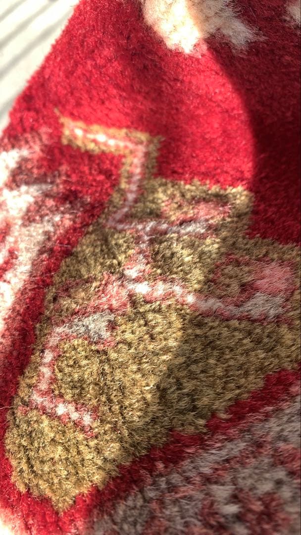 50×98 \"Christmas rose\" ViNTAGE RUG