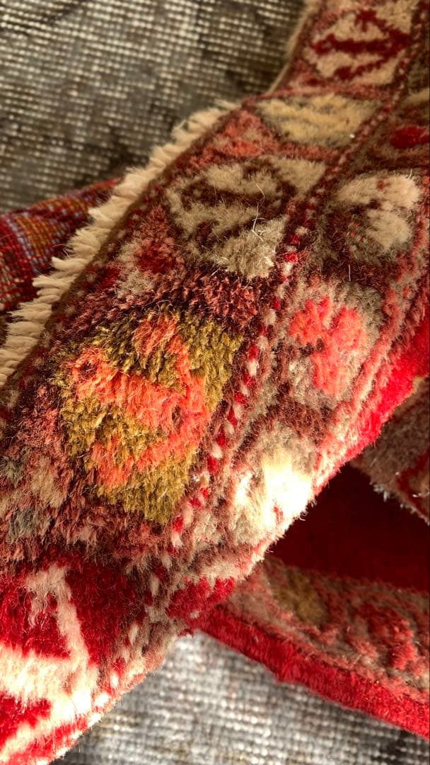 50×98 \"Christmas rose\" ViNTAGE RUG