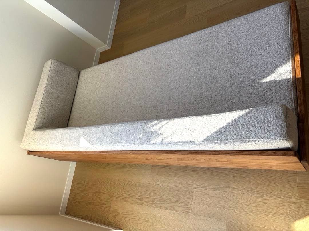 モモ　ナチュラル　デイソファ　3人掛け　北欧インテリア