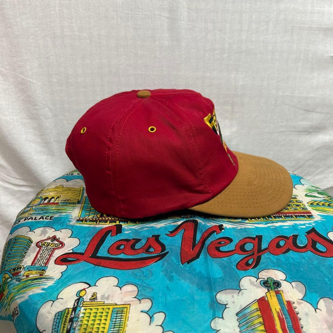 USA製 ビンテージ キャップ fishing 釣り cap レア アニマル