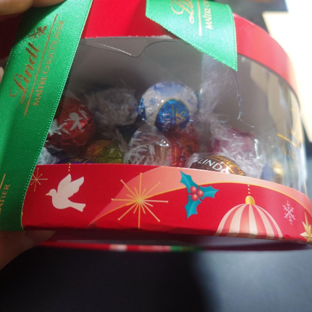 リンドール リンツ 2025クリスマスギフトボックス 80個入 ×2セット