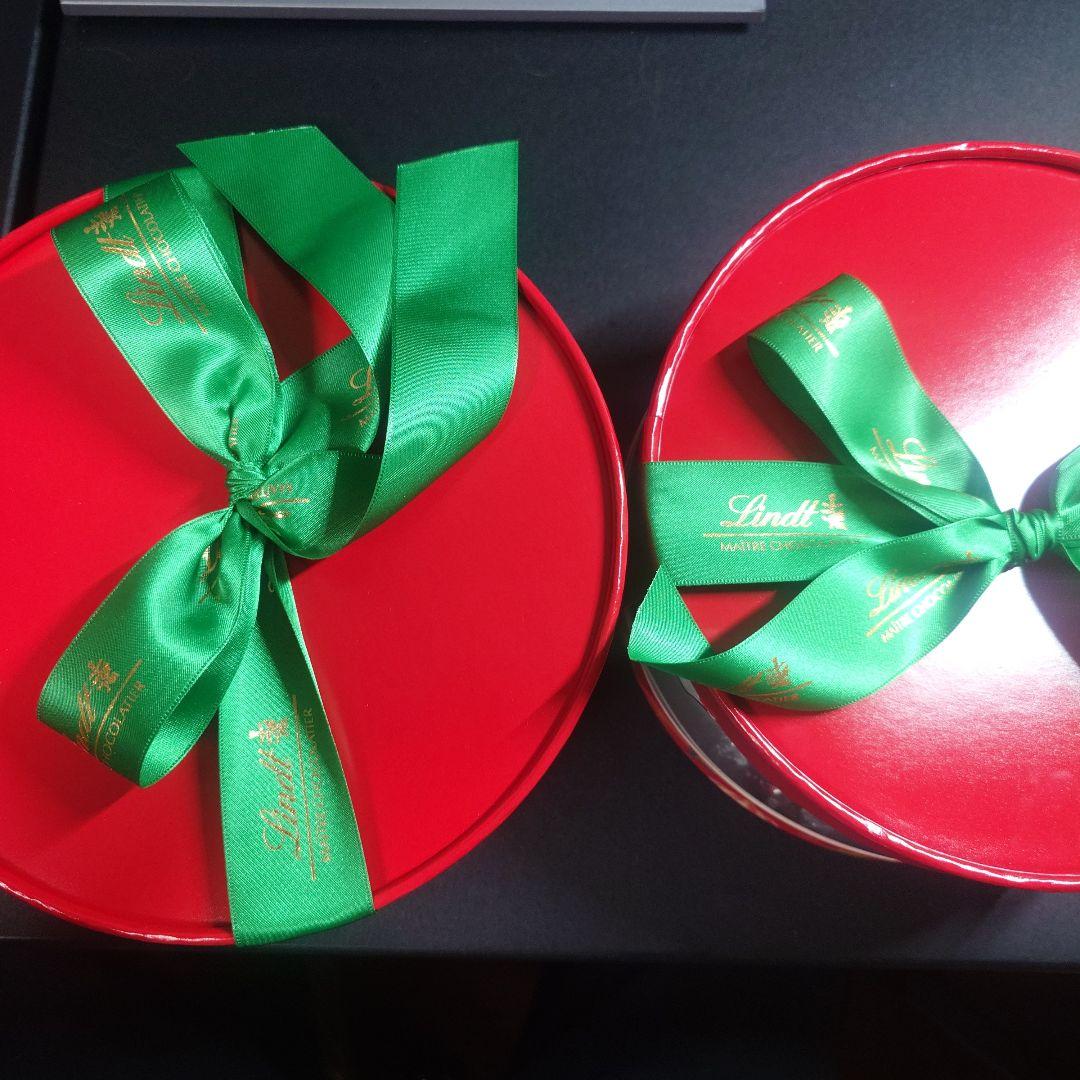 リンドール リンツ 2025クリスマスギフトボックス 80個入 ×2セット