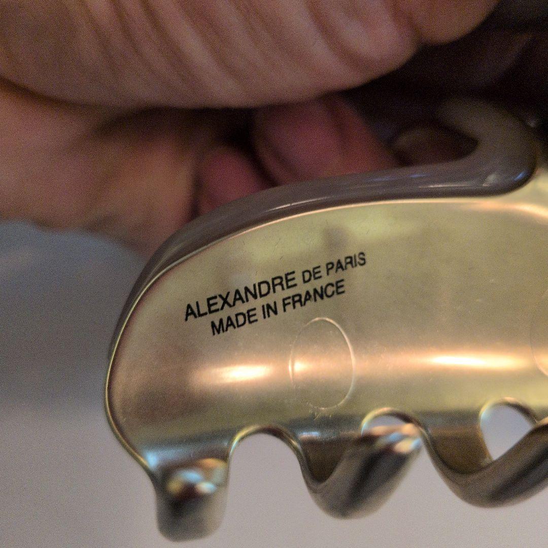 ALEXANDRE DE PARIS ストーンヘアクリップ