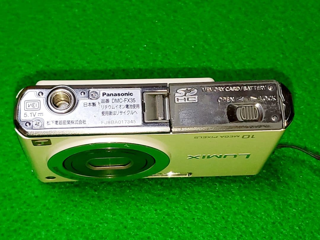 動作間OK 箱付 パナソニック LUMIX DMC-FX35