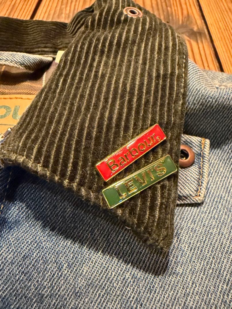 ジャケット・アウター LEVI'S x Barbour Type II Denim Trucker