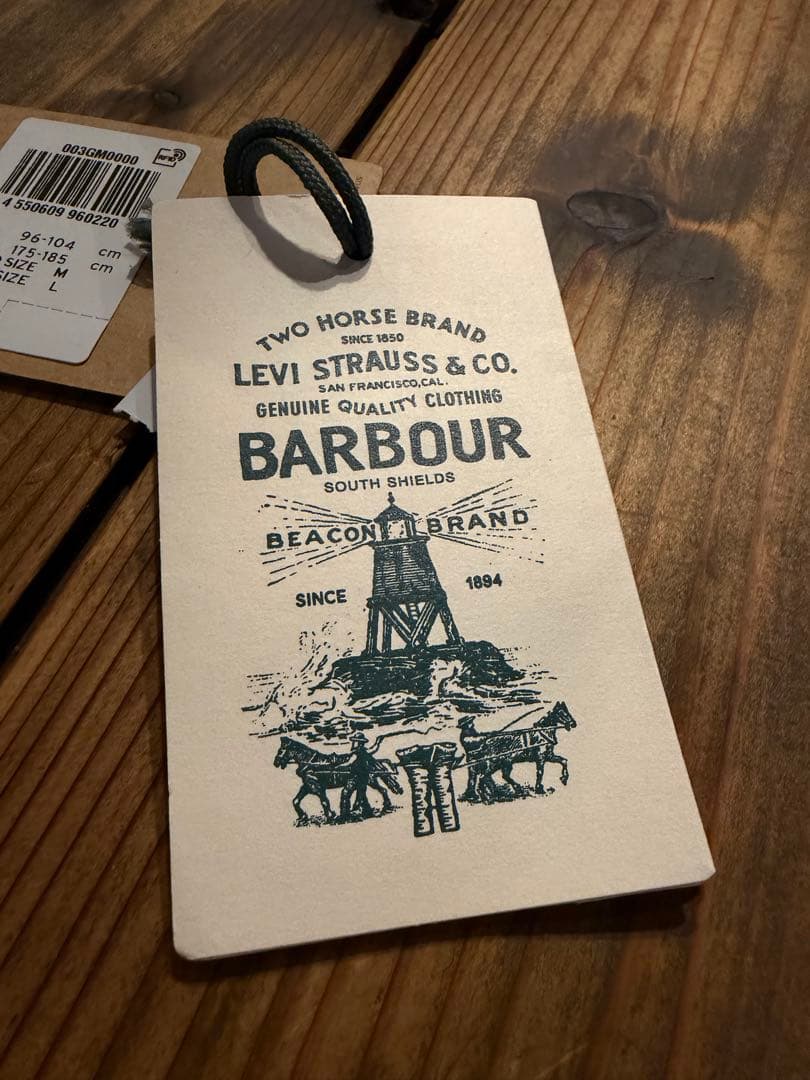 ジャケット・アウター LEVI'S x Barbour Type II Denim Trucker