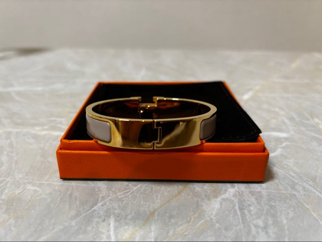 【HERMES】エルメス クリックH バングル エナメル