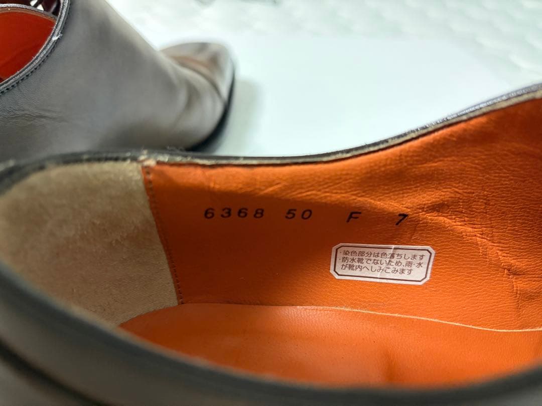 Santoni ブラウン ドレスシューズ 7